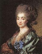 unknow artist, Portrait of Praskovia Repnina daughter of Nicholas Repnin